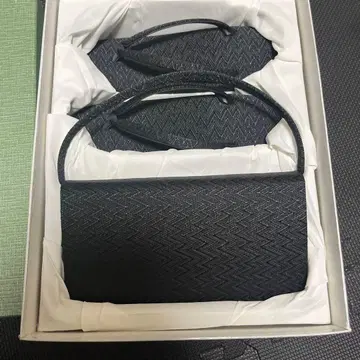 블랙 뜨개질 디자인 포멀 백 조리