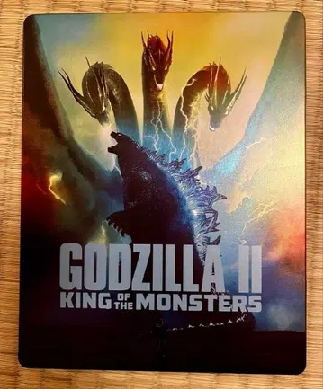 고질라 킹 오브 몬스터즈 4K UHD + 블루레이 스틸북