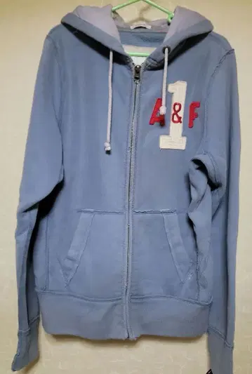 Abercrombie & Fitch 블루 후드티 M