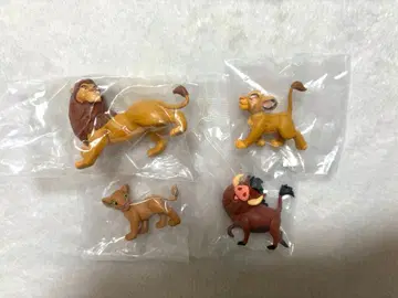 디즈니 캡슐 토이 라이온킹 나라붕데스 4세트
