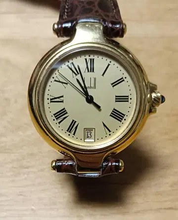 던힐 손목시계 밀레니엄 작동품 QLQV 남성용 Dunhill