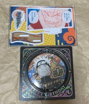 NARUTO 벌스데이 캔뱃지 명장면 디오라마 피규어 우즈마키 나루토