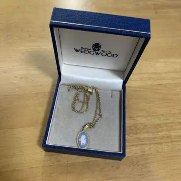 웨지우드 목걸이