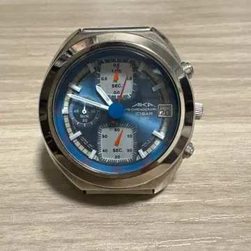 SEIKO ALBA AKA V657-6030 크로노그래프 쿼츠 손목시계