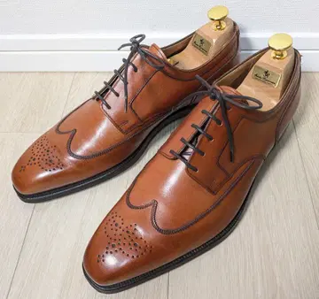 폴스미스 별주 크로켓&존스제 UK7.5E 윙팁 슈즈