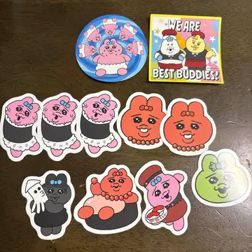 스시로 빤쮸토끼 피크 9개 씰 2개