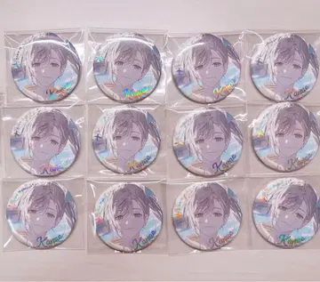 니지산지 카나에 ChroNoiR Blue Memories 캔뱃지 12개