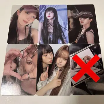 NMIXX 헤원 Fe3O4:forward 트레이딩 카드 5장 세트