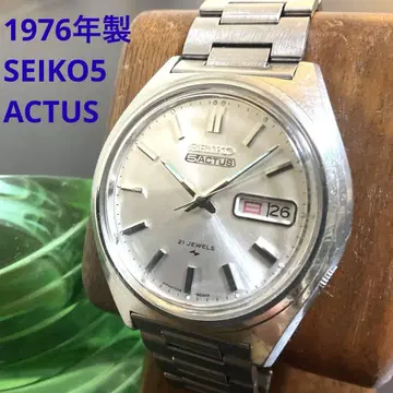 [세이코] 세이코 5ACTUS 자동 와인딩 작동