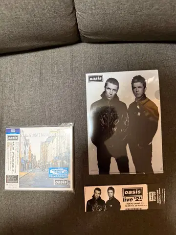 오아시스 메모리얼 티켓 & 밤 파일 CD 모닝 글로리