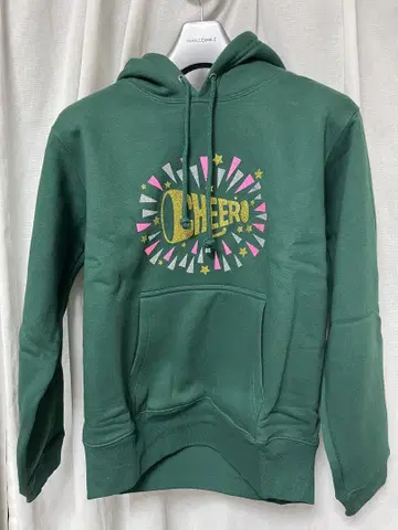 United Athle 그린 CHEER 후드티 사이즈 L