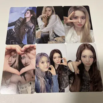 NMIXX 설윤 Fe3O4:forward 트레이딩 카드 6장 세트