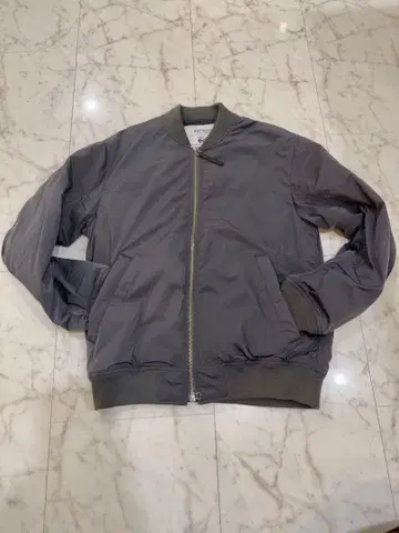 BEAUTY&YOUTH LOFTTECH ECO MA-1 자켓 그레이