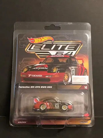 핫휠 엘리트 64 포르쉐 993 GT2 EVO ADVAN