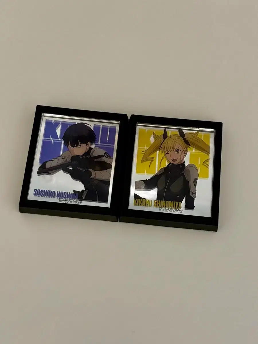 Kaiju No. 8 Hoshina Kikoru base yard frame mirror magnet