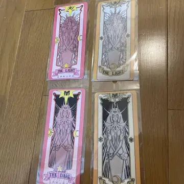 크로우 카드 라이트 & 다크 스티커 카드캡터 사쿠라전 세트