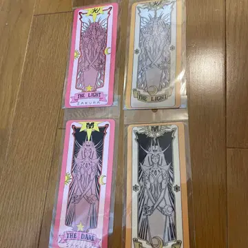 크로우 카드 라이트 & 다크 스티커 카드캡터 사쿠라전 세트