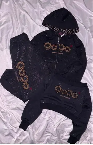 9090girls OG Logo Glitter Sweet Pants