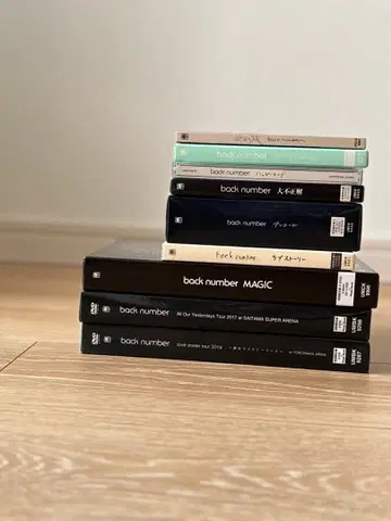 back number 라이브 DVD 9개 세트