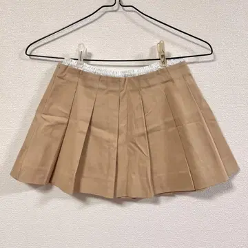 ZARA 키즈 플리츠 스커트 미니 스커트 트렌치 한국