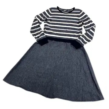 [ 새상품급 ] 소니아 리키엘 보더 니트 원피스