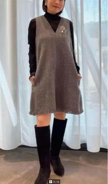 IENA ( n ) 미니 트위드 원피스 38