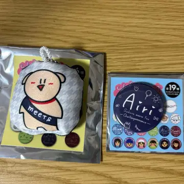 사쿠라자카46 사쿠라미츠 쿠션 키링 트레이딩 캔뱃지 타니구치 아이리