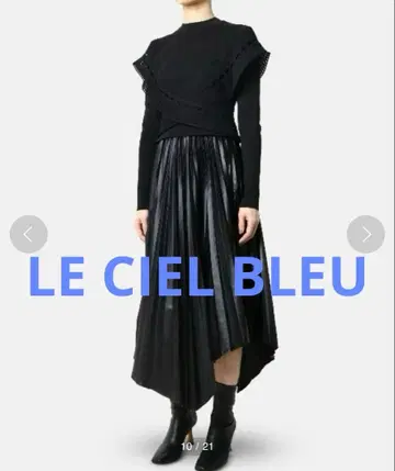 새상품급 새상품급 LE CIEL BLEU 르쉘 블루 니트