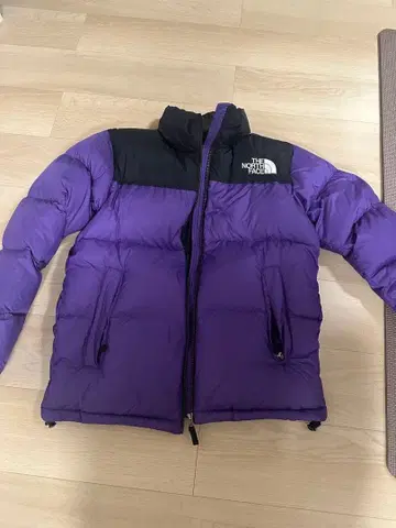 THE NORTH FACE 다운 자켓 퍼플/블랙