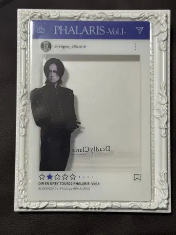 DIRENGREY 클리어 카드 Toshiya
