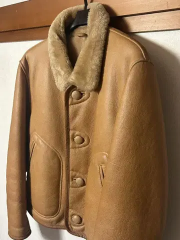 90s 무스탕 보아 자켓 M 사이즈 새상품급