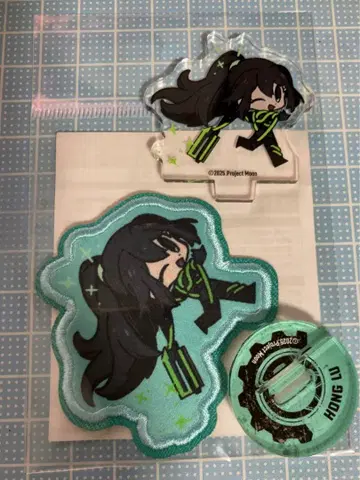 린바스 컴퍼니 와펜 스티커 츄아스타 혼루