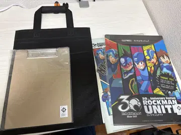 록맨 30주년 기념 클리어 파일 세트