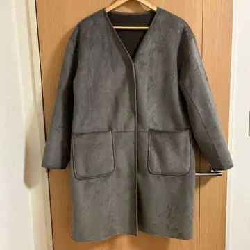 여성용 무스탕 코트