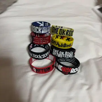 ONE OK ROCK 러버 밴드 세트 8개