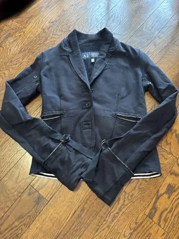 Armani jeans 벨트 포함 테일러드 자켓