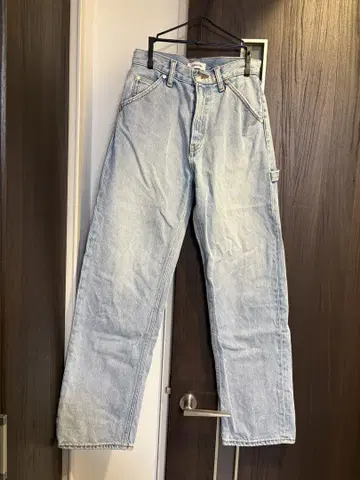 LAGUA GEM 스트레이트 청바지 블루