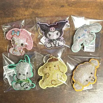 산리오 캐릭터즈 큐빅 마스코트 전 6종 세트