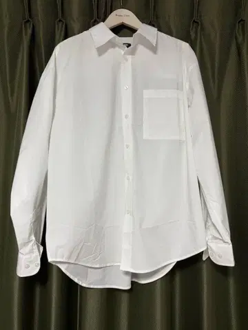 [ 미사용 ] DNSR 화이트 긴팔 셔츠 S 사이즈