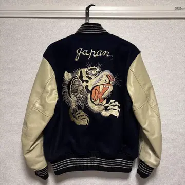 Whitesville Tailor Toyo 바시티 자켓 38