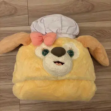 상하이 디즈니 쿠키앤 모자 포함 담요