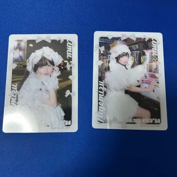 큐루링 해봐 신기루 아뮤 클리어 카드 2장 세트
