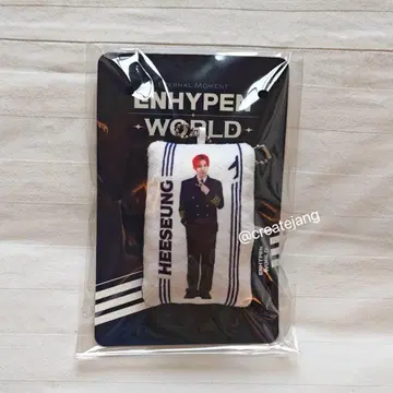 ENHYPEN WORLD 팝업 쿠션 키링 희승