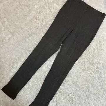 Leilian 니트 팬츠 그레이 13+