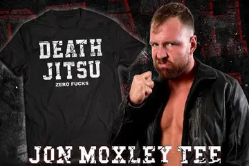 신일본 프로레슬링 존 목슬리 [ DEATH JITSU ] 티셔츠 AEW