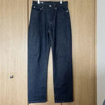 ZARA 스트레이트 데님 다크 블루 EUR38