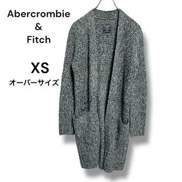 아바크롬비&피치 니트 가디건 겉옷 XS 오버 사이즈 가을/겨울