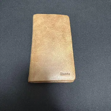 Roots 가죽 장지갑 브라운