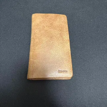 Roots 가죽 장지갑 브라운