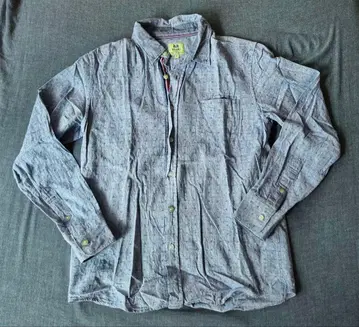 BEAMS HEART 긴팔 셔츠 블루